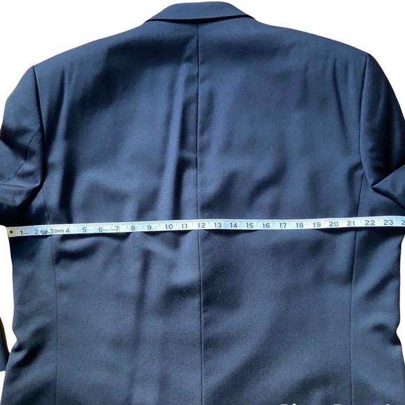 Jones New York Dark Blue Wool Suit, 44R 38 - Picture 11 of 16